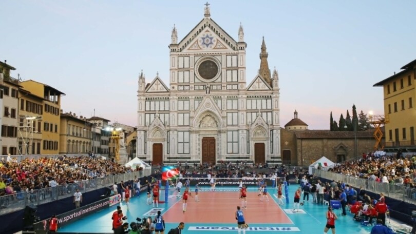 Volley: L'Italia vince nello scenario più bello