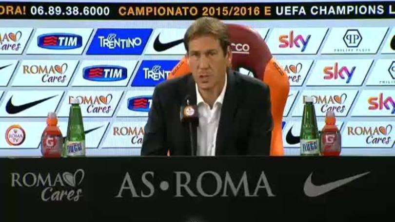 Garcia: "Totti e Dzeko insieme? E' una possibilità"