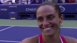 Roberta Vinci scherza con il coach: «Quanti soldi ho vinto?»