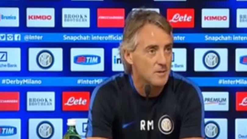 Mancini: "Il Milan non mi vorrebbe come allenatore"