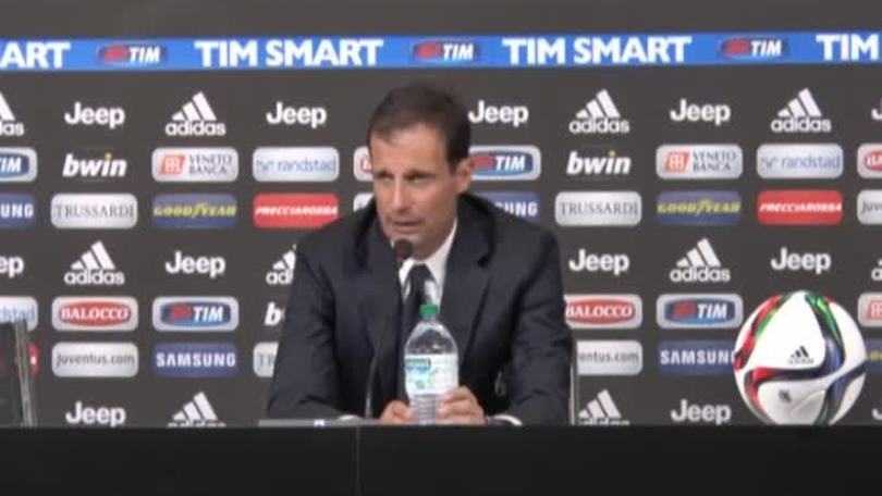 Allegri: "Marchisio in dubbio per la Champions"