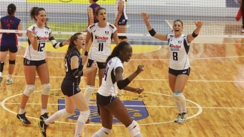 Volley: Mondiale U20 F, l'Italia facile sull'Egitto