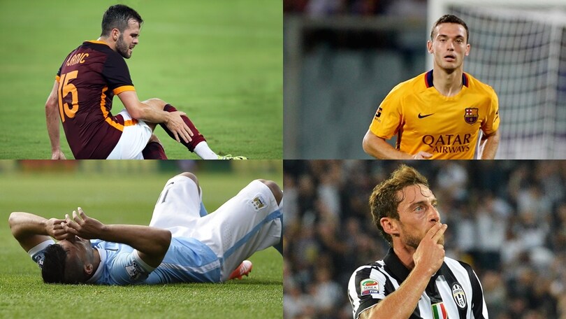 Champions, Roma-Barça e City-Juve: ecco i giocatori assenti