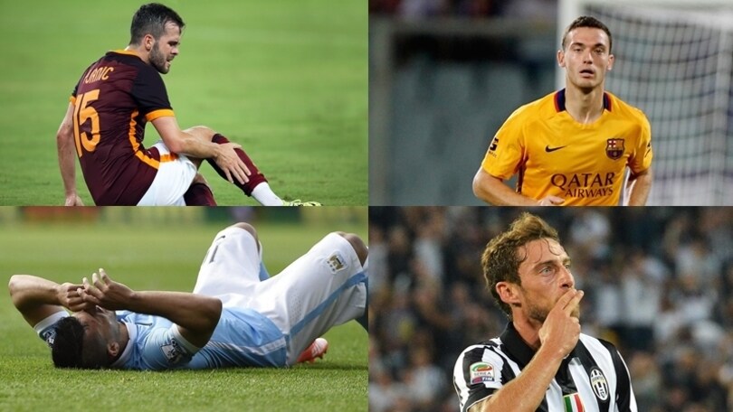 Champions, Roma-Barça e City-Juve: ecco i giocatori assenti