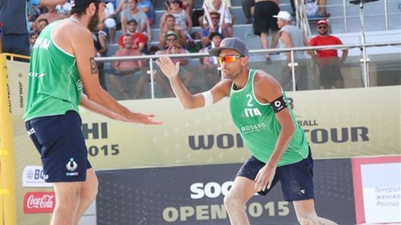 Beach Volley: Open di Sochi, Nicolai-Lupo sul podio