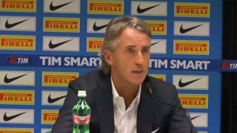 Mancini: "Milan e Juve lotteranno per lo Scudetto"
