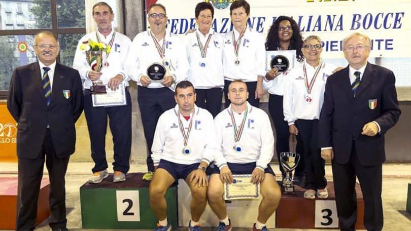 Nazionali volo. Le mani della Brb sul tricolore a coppie