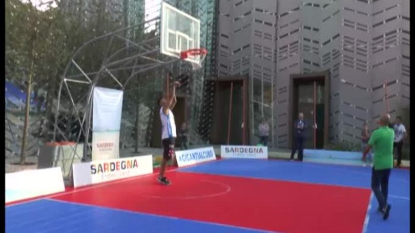 La Dinamo Sassari ad Expo