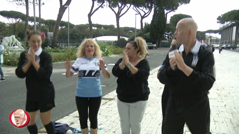 I tifosi e il ballo del Qua Qua