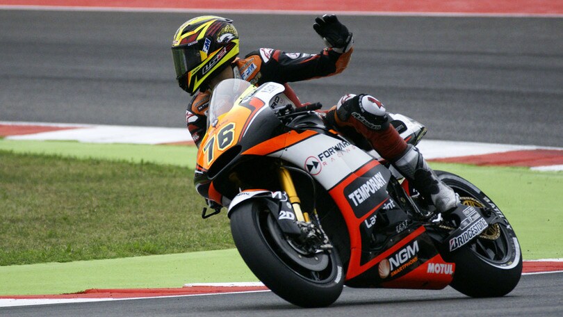 MotoGp Forward Racing, Baz: «Farò del mio meglio»