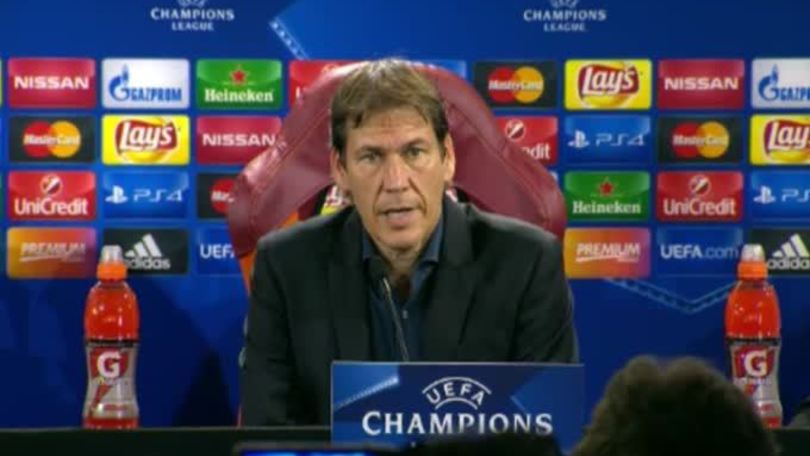 Garcia: "Contro il Barca umiltà e ambizione"