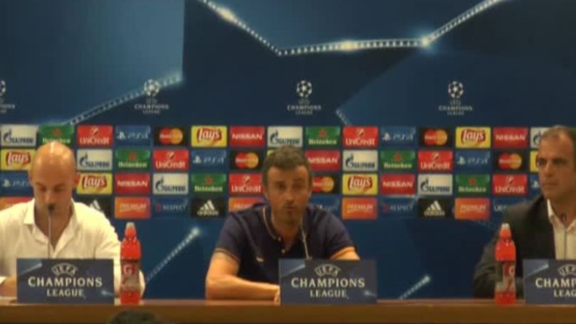 Luis Enrique: "Mi aspetto la Roma che ha battuto la Juve"