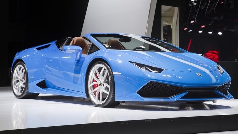 Salone Francoforte LIVE: Lamborghini Huracan Spyder, sogno a cielo aperto