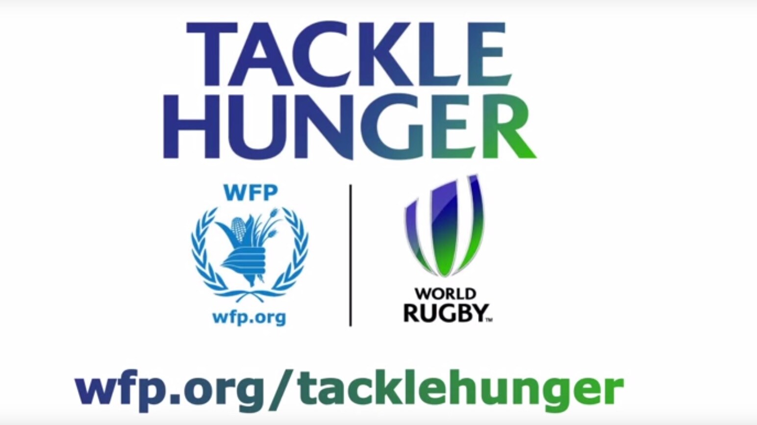 Rugby, il WFP e la Federazione mondiale insieme per raccogliere fondi durante il Mondiale