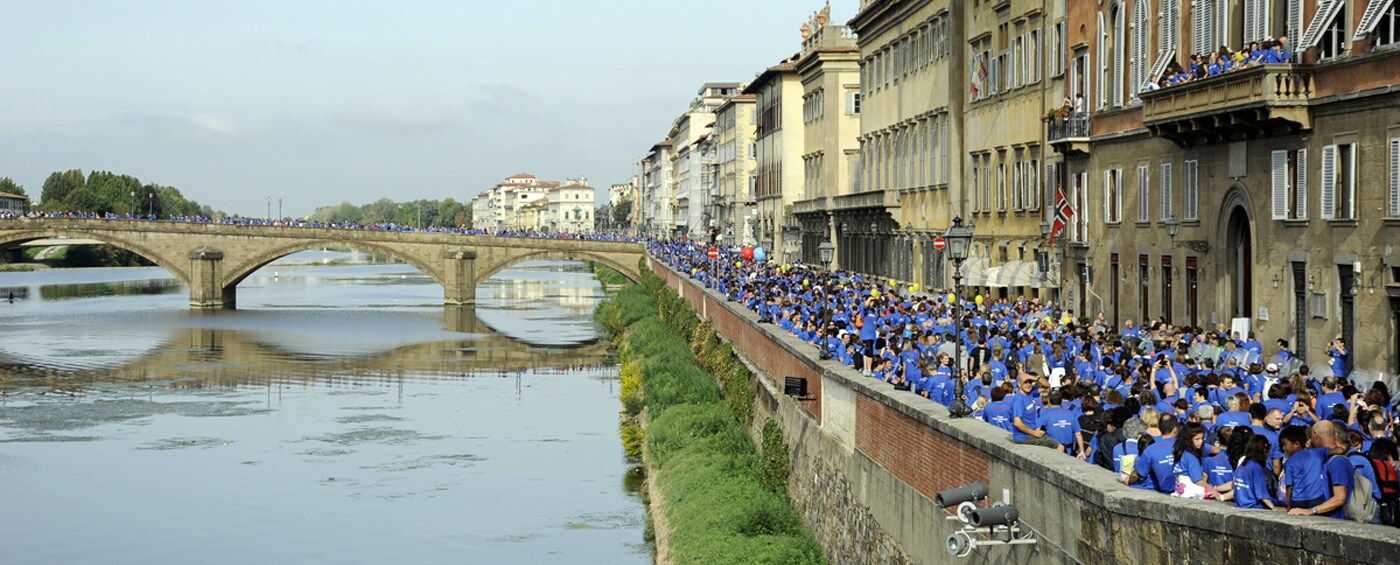 A Firenze si corre per la vita