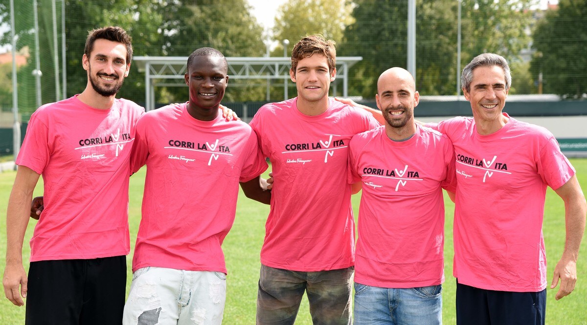 Firenze, tra i testimonial di Corri la Vita c'è anche la Fiorentina