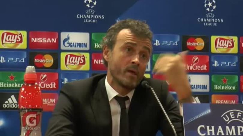 Luis Enrique: "Per me il risultato giusto era un altro"