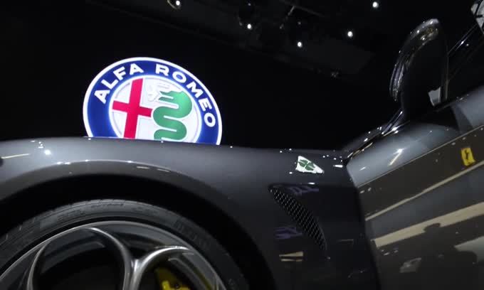 Alfa Giulia Quadrifoglio, Salone di Francoforte