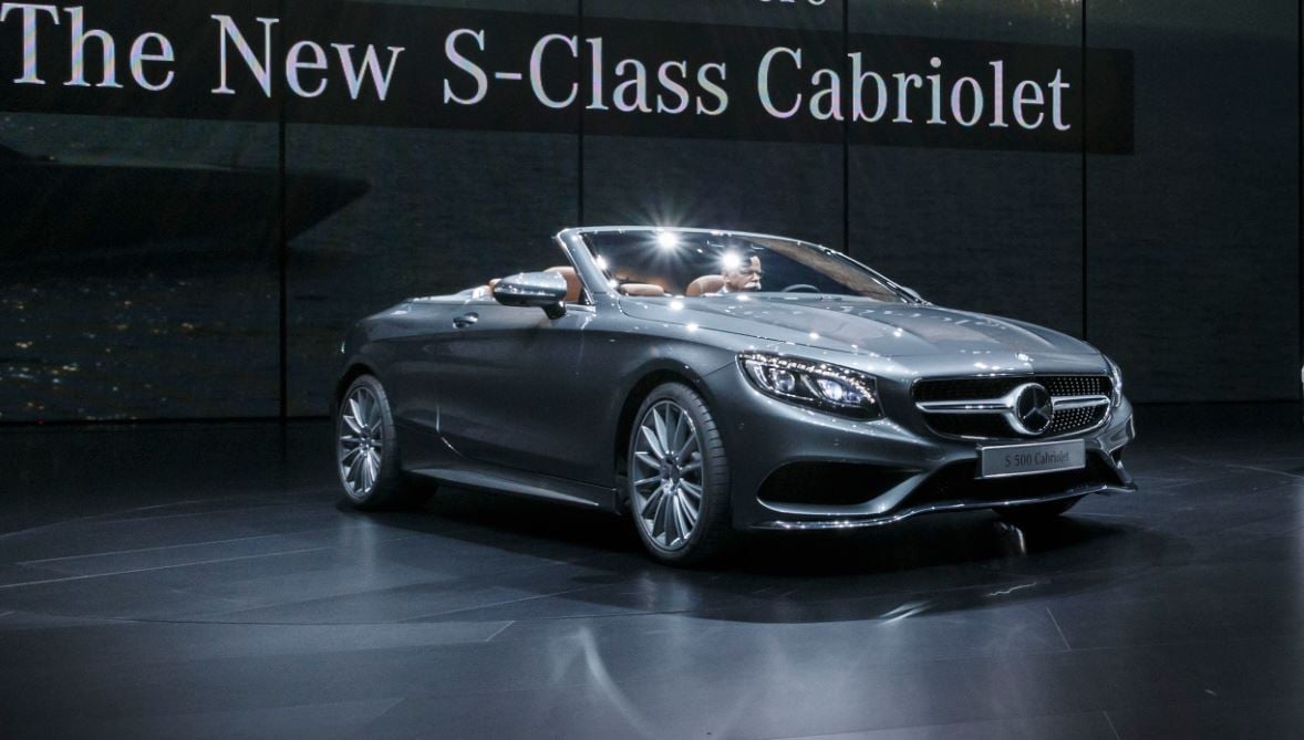 Mercedes Classe S Cabrio, aperta al lusso, Salone di Francoforte
