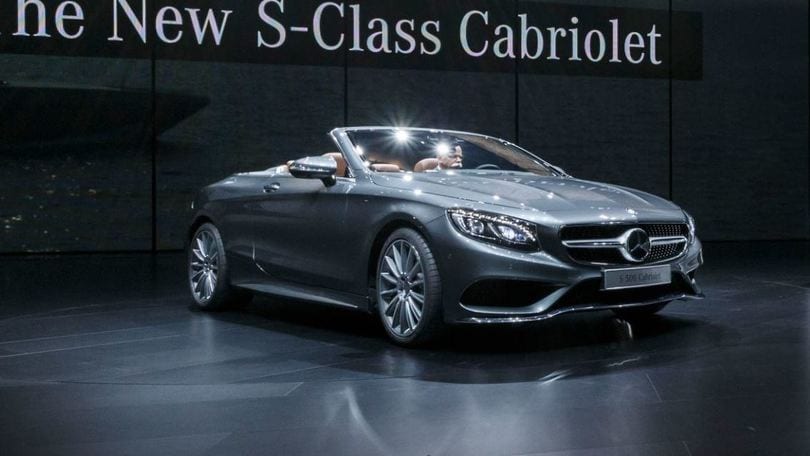Mercedes Classe S Cabrio, aperta al lusso, Salone di Francoforte