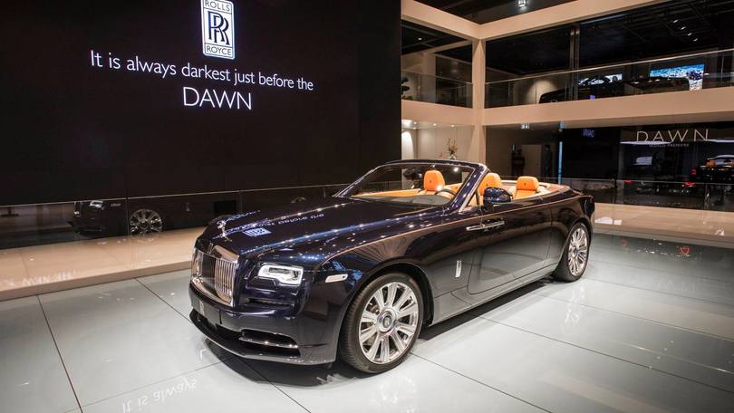 Rolls Royce Dawn, spunta l'alba al Salone di Francoforte
