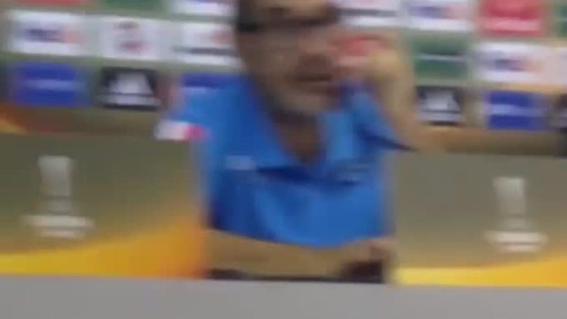 Sarri: "Ho visto molte cose positive"
