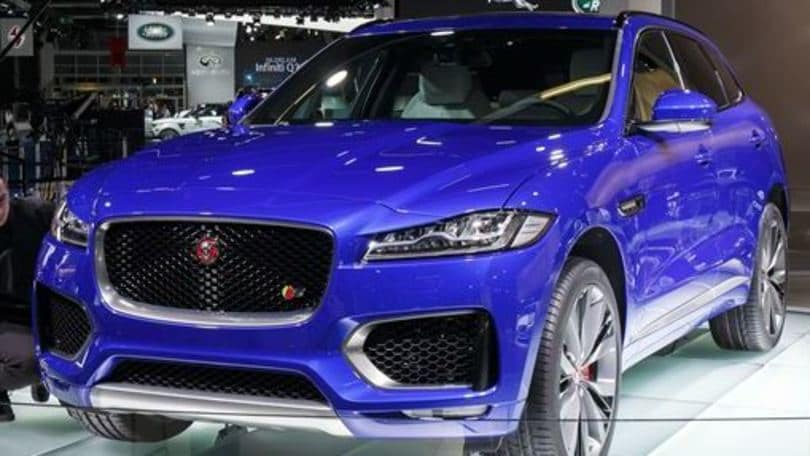 Jaguar F-Pace, il SUV arriva a maggio, Salone di Francoforte