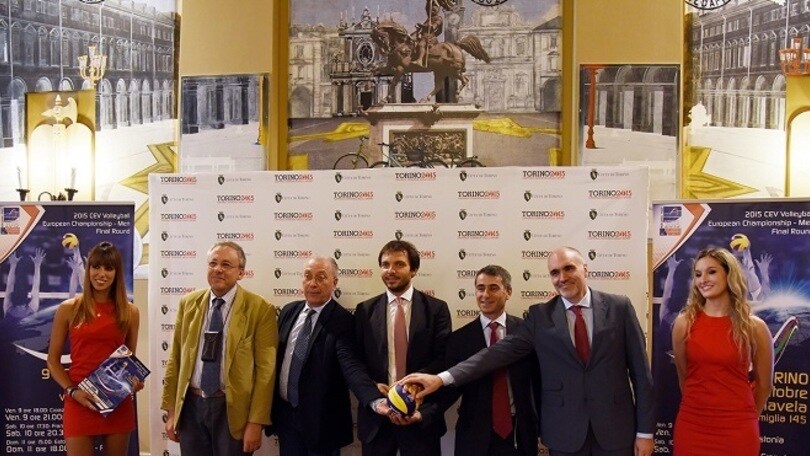 Volley: Presentato a Torino il girone degli Europei