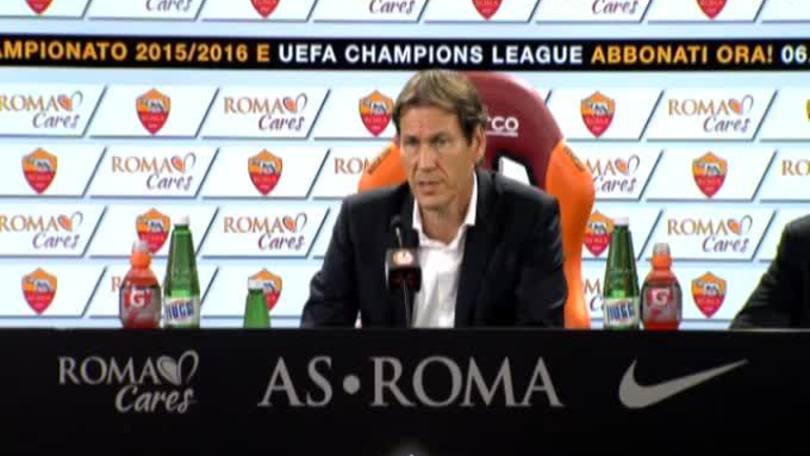 Garcia: "Szczesny fortissimo ma De Sanctis ci fa star tranquilli"