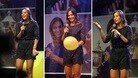 Flavia Pennetta, vestito corto e trasparenze per la festa a Brindisi