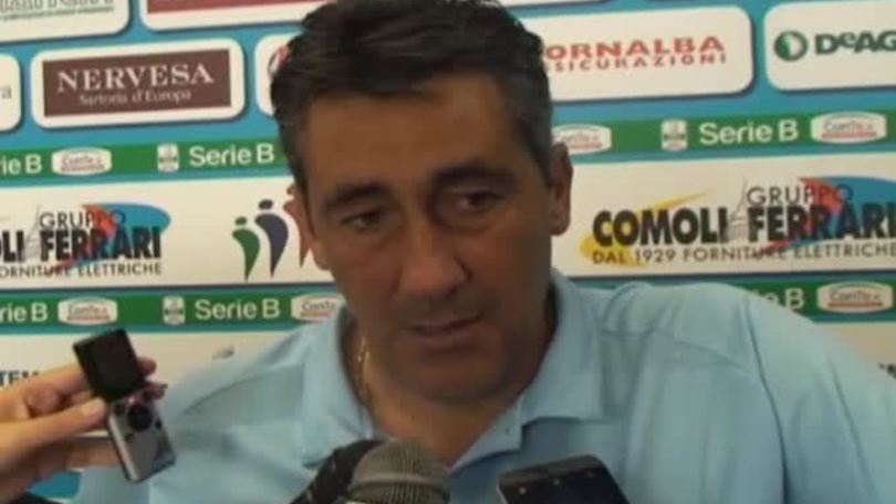 Aglietti: "Abbiamo giocato bene, ma dobbiamo concretizzare"