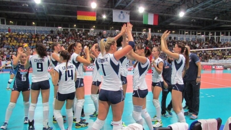 Volley: Una bella Italia batte la Germania