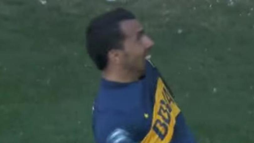 Tevez, che doppietta con il Boca!