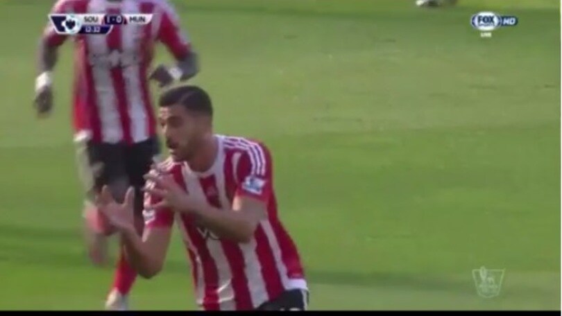 Meta o gol? Pellè esulta così contro lo United