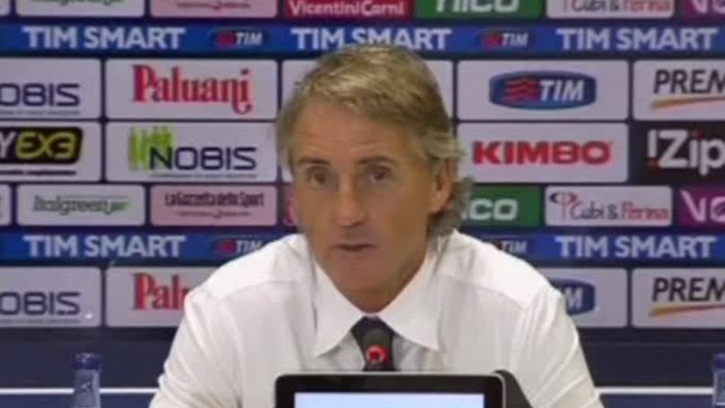 Mancini: "Scudetto? E' ancora presto"
