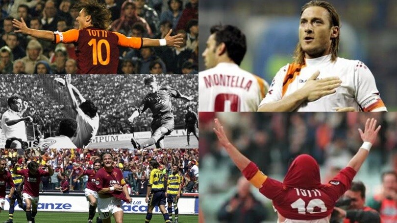 Roma, 22 anni fa il primo gol di Totti in A: ecco 10 perle in giallorosso