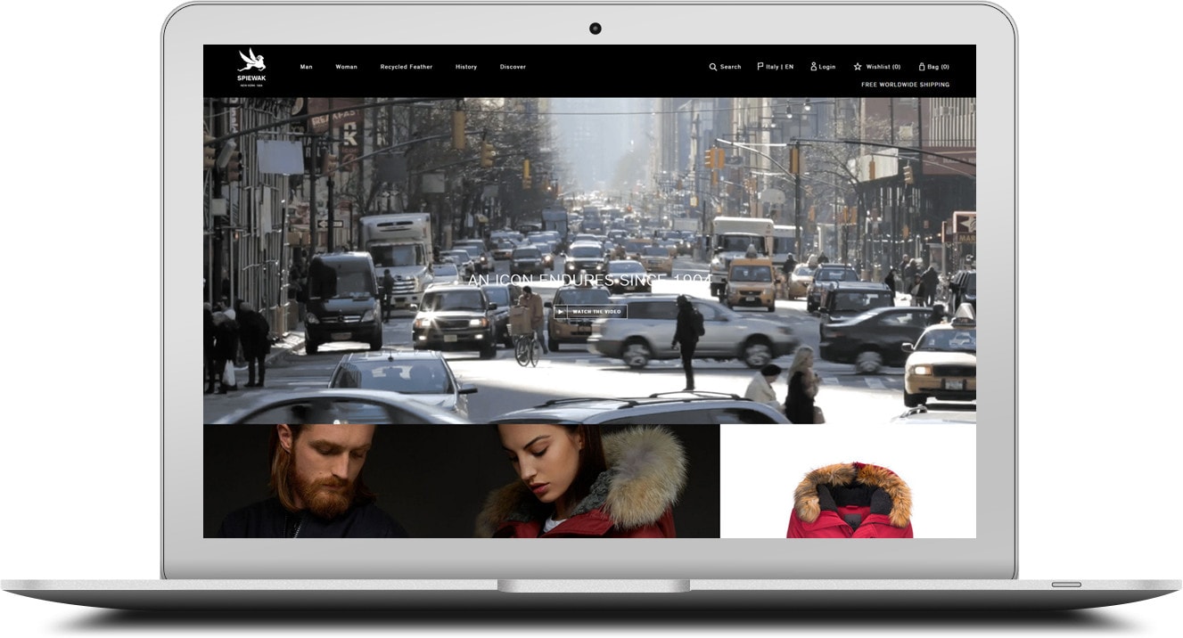 Spiewak lancia la boutique online