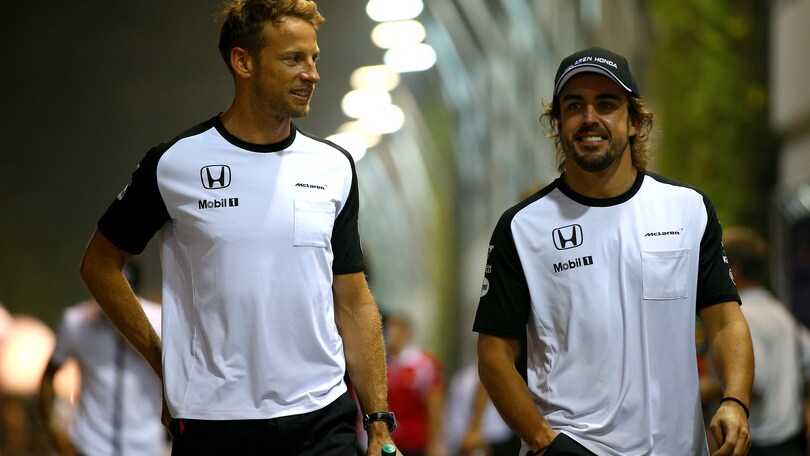 F1, Stampa Britannica: Button vicino all'addio