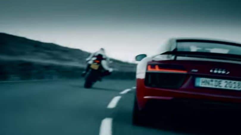 Audi R8 V10 Plus VS Ducati 1299 Panigale S