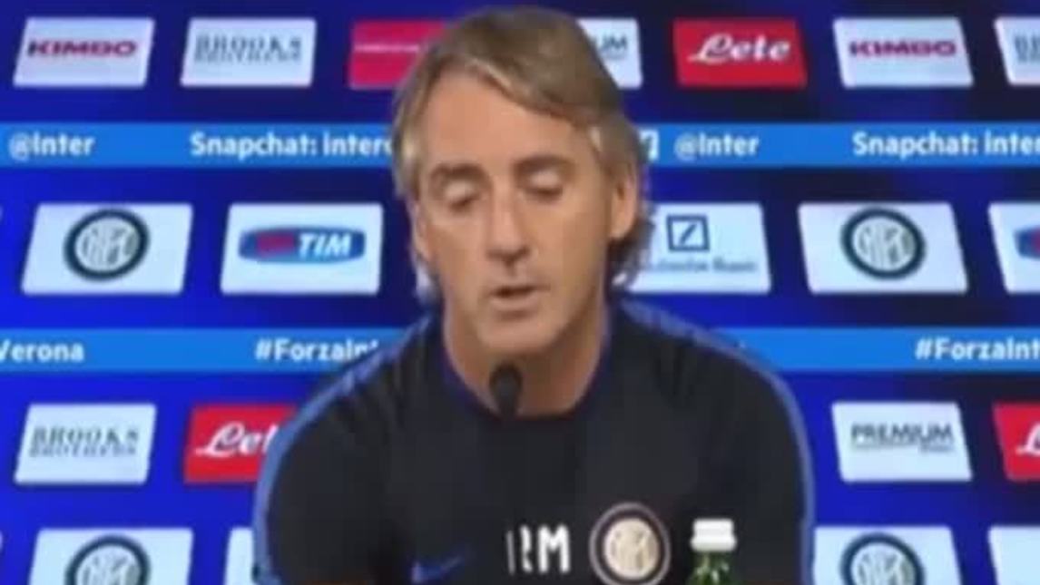 Mancini: "Felipe Melo non è cattivo"