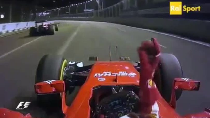 Vettel come Cutugno: «Lasciatemi...guidare»