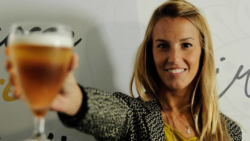 Tania Cagnotto a tutta birra