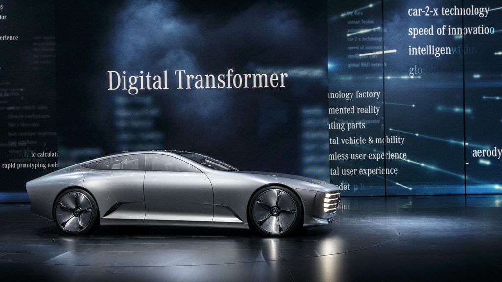 Mercedes Concept IAA, Salone di Francoforte