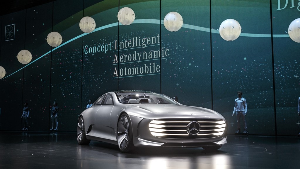 Mercedes, il prototipo cambia forma per consumare meno