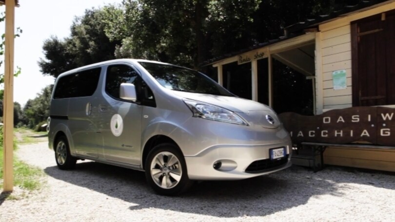 Nissan e-NV200, il primo van 7 posti elettrico