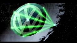 Volkswagen come la Morte Nera di Star Wars secondo Greenpeace