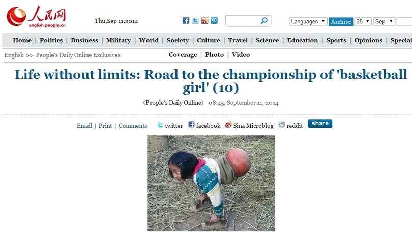 Basketball Girl, la storia di Qian commuove il mondo