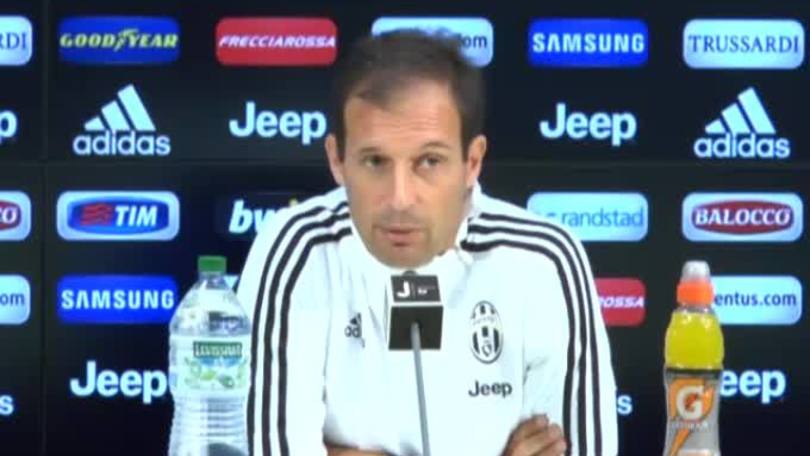 Allegri: "Non è una sfida da dentro o fuori"
