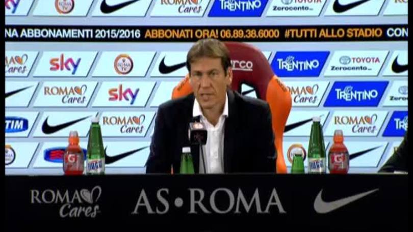 Garcia: "Contro il Carpi ci interessa solo la vittoria"