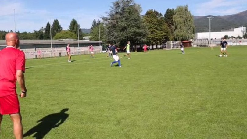 Alla scoperta del Como: l'allenamento di Sabatini